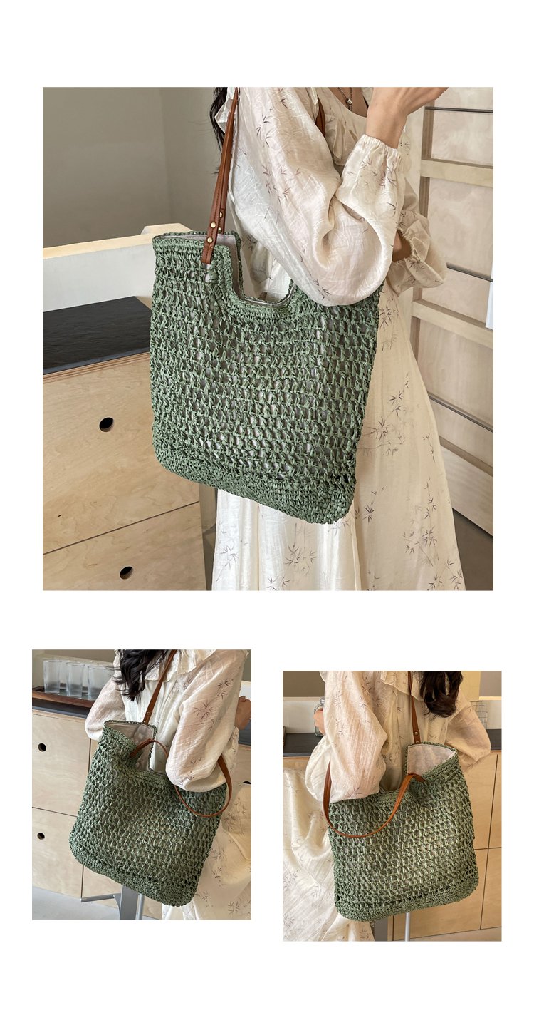 Woven Tote Bag – Lightweight, Stylish & Everyday Use