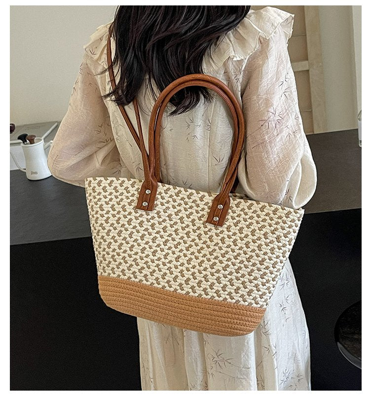 Woven Tote Bag – Lightweight, Stylish & Everyday Use