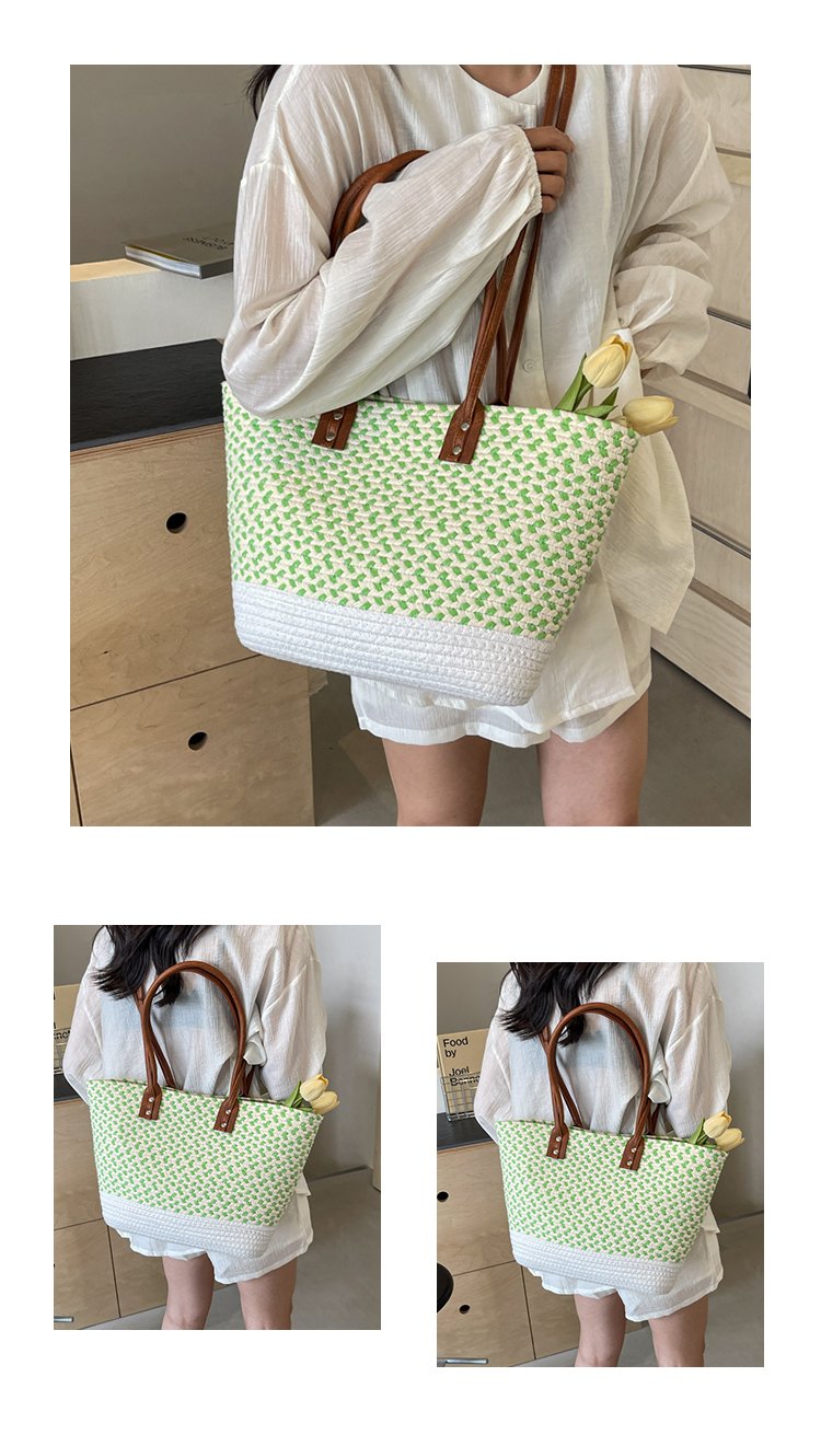 Woven Tote Bag – Lightweight, Stylish & Everyday Use